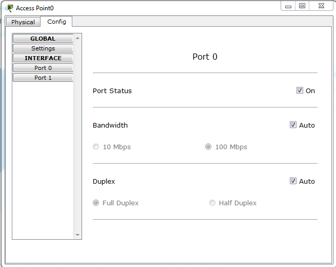 Access Point Port 0